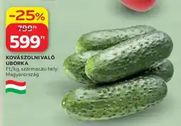 Auchan Kovászolni való uborka ajánlat