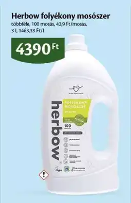 EcoFamily HERBOW FOLYÉKONY MOSÓSZER ajánlat