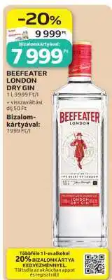 Auchan BEEFEATER London Dry gin ajánlat