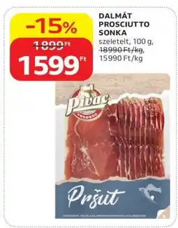 Auchan DALMÁT PROSCIUTTO SONKA ajánlat