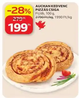 Auchan AUCHAN KEDVENC PIZZÁS CSIGA ajánlat