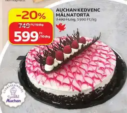 Auchan AUCHAN KEDVENC MÁLNATORTA ajánlat