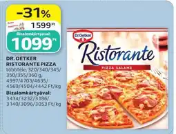 Auchan DR. OETKER Ristorante pizza ajánlat