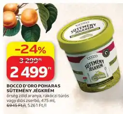Auchan BOCCO D'ORO POHARAS SÜTEMÉNY JÉGKRÉM ajánlat