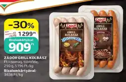 Auchan ZÁDOR GRILL KOLBÁSZ ajánlat