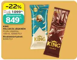 Auchan KING Pálcikás jégkrém ajánlat