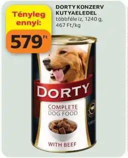 Auchan DORTY KONZERV KUTYAELEDEL ajánlat