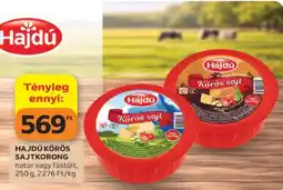 Auchan Hajdú Körös sajtkorong ajánlat