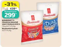 Auchan Bonbonetti Francia Drazsé vagy Duna Kavics ajánlat