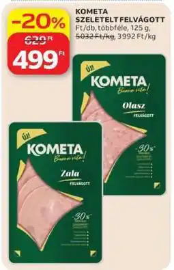 Auchan Kométa szeletelt felvágott ajánlat