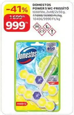 Auchan DOMESTOS POWER 5 WC-FRISSÍTŐ ajánlat