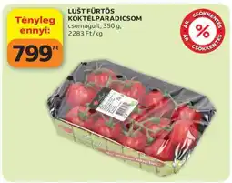 Auchan LUŠT FÜRTÖS KOKTÉLPARADICSOM ajánlat
