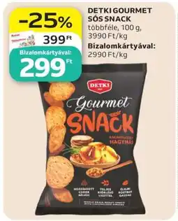 Auchan DETKI GOURMET SÓS SNACK ajánlat