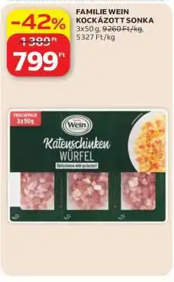 Auchan FAMILIE WEIN KOCKÁZOTT SONKA ajánlat