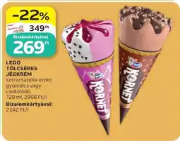 Auchan Ledo Tölcséres Jégkrém ajánlat