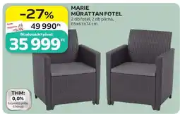 Auchan MARIE MŰRATTAN FOTEL ajánlat
