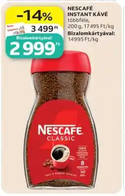 Auchan NESCAFÉ Instant kávé ajánlat