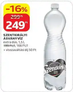 Auchan SZENTKIRÁLYI Ásványvíz ajánlat