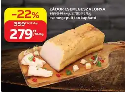 Auchan Zádor Csemegeszalonna ajánlat
