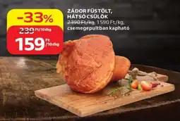 Auchan Zádor Füstölt Hátsó Csülök ajánlat