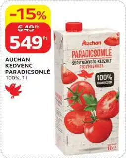 Auchan Auchan Kedvenc Paradicsomlé ajánlat