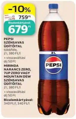 Auchan Pepsi szénsavas üdítőital ajánlat