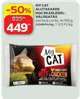 Auchan MY CAT ALUTASAKOS MACSKAELEDEL-VÁLOGATÁS ajánlat