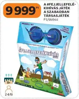 Auchan FEJJELFELELÉKIHÍVÁS JÁTÉK A SZABADBAN TÁRSASJÁTÉK ajánlat