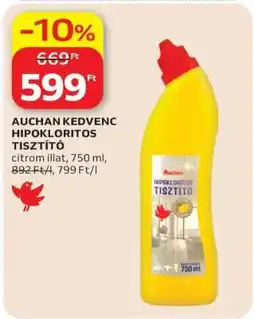 Auchan AUCHAN KEDVENC HIPOKLORITOS TISZTÍTÓ ajánlat