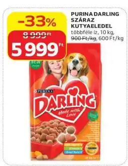 Auchan Purina Darling Száraz Kutyaeledel ajánlat