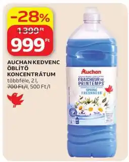 Auchan Auchan Kedvenc Öblítő Koncentrátum ajánlat
