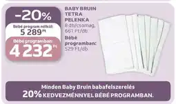 Auchan BABY BRUIN TETRA PELENKA ajánlat