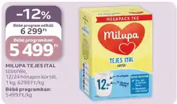 Auchan Milupa tejes ital ajánlat