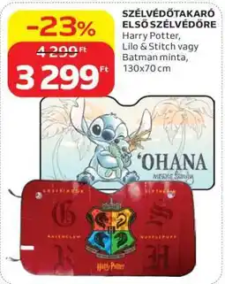Auchan SZÉLVÉDŐTAKARÓ ELSŐ SZÉLVÉDŐRE ajánlat