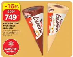 Auchan KINDER BUENO TÖLCSÉRES JÉGKRÉM ajánlat
