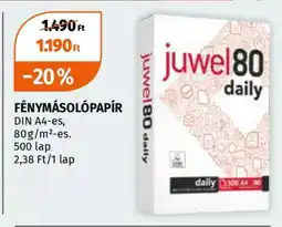 Müller juwel80 daily ajánlat