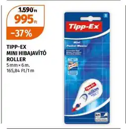 Müller TIPP-EX MINI HIBAJAVÍTÓ ROLLER ajánlat