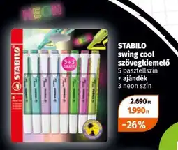 Müller STABILO swing cool szövegkiemelő ajánlat