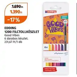 Müller EDDING 1200 FILCTOLLKÉSZLET ajánlat