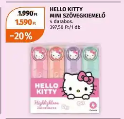 Müller HELLO KITTY MINI SZÖVEGKIEMELŐ ajánlat