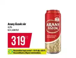 Coop Arany Ászok sör ajánlat