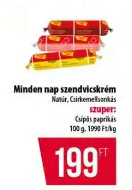 Coop Minden nap szendvicskrém ajánlat