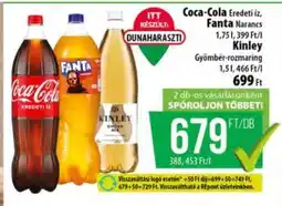 Coop Coca-Cola, Fanta, Kinley ajánlat