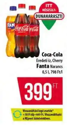 Coop Coca-Cola / Fanta ajánlat