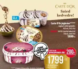 Coop CARTE D'OR Jégkrém ajánlat
