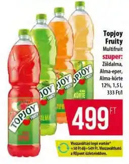 Coop Topjoy Fruity Multifruti ajánlat
