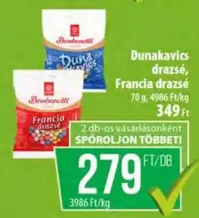 Coop Dunakavics drazsé, Francia drazsé ajánlat