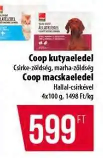 Coop Coop kutyaeledel és macskaeledel ajánlat