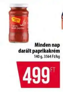 Coop Minden nap darált paprikakrém ajánlat