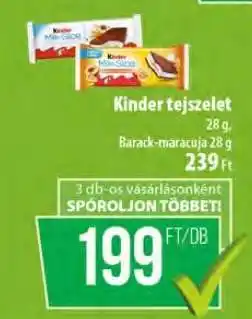 Coop KINDER Tejszelet ajánlat
